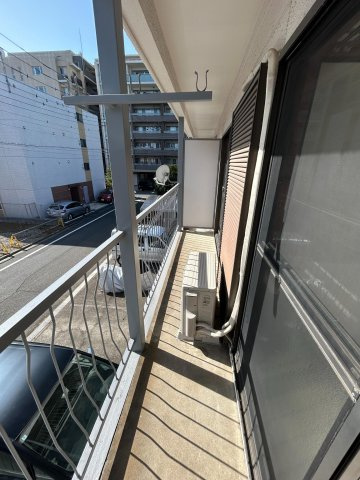 サンハイツのバルコニー