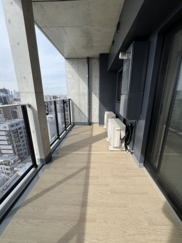 バルコニーの奥行きが広いです！