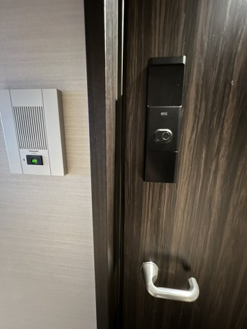 指紋認証の電子キーです！