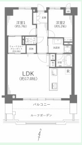  | 【ユーハウス第三松原】✨️仲介手数料無料✨️松原小学校・伊勢山中学校