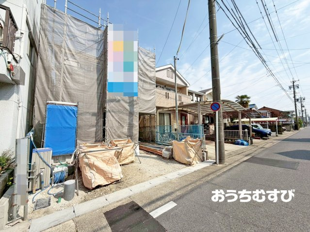 名古屋市守山区苗代2丁目(全1棟)の前面道路含む現地写真