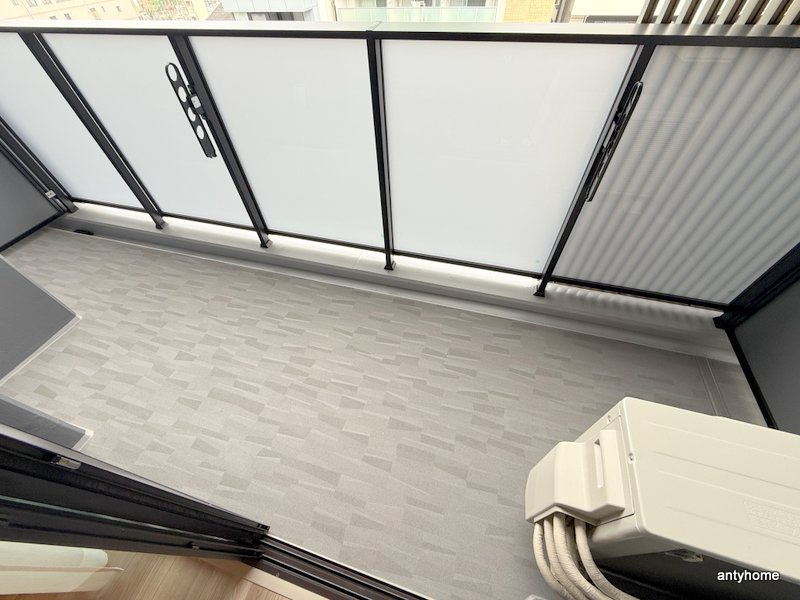 K-COURT谷町四丁目　仲介手数料無料のバルコニー