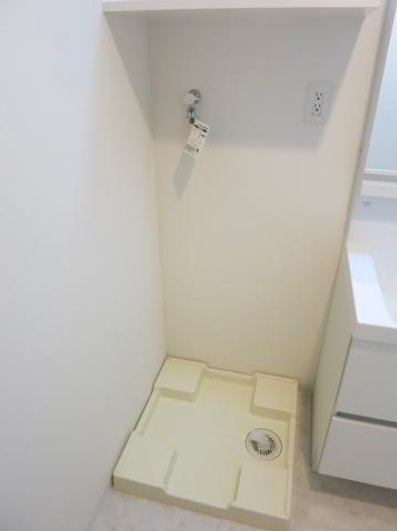 ベルメゾン若林の設備|洗濯機置き場です