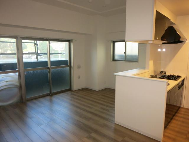 ベルメゾン若林の居間・リビング|1LDKです