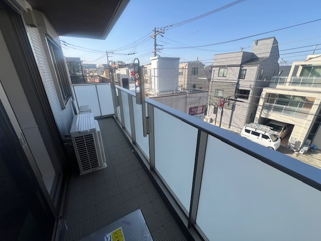 ハニー33のバルコニー