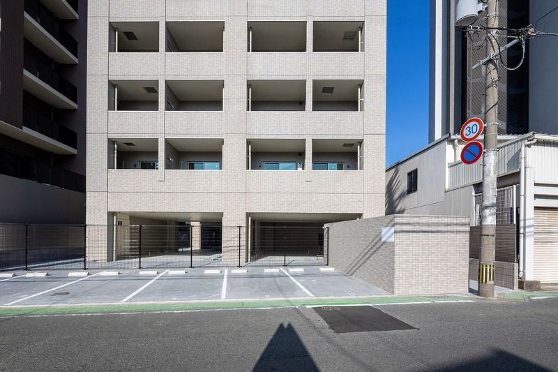 福岡市博多区吉塚５丁目の賃貸マンションの外観パース