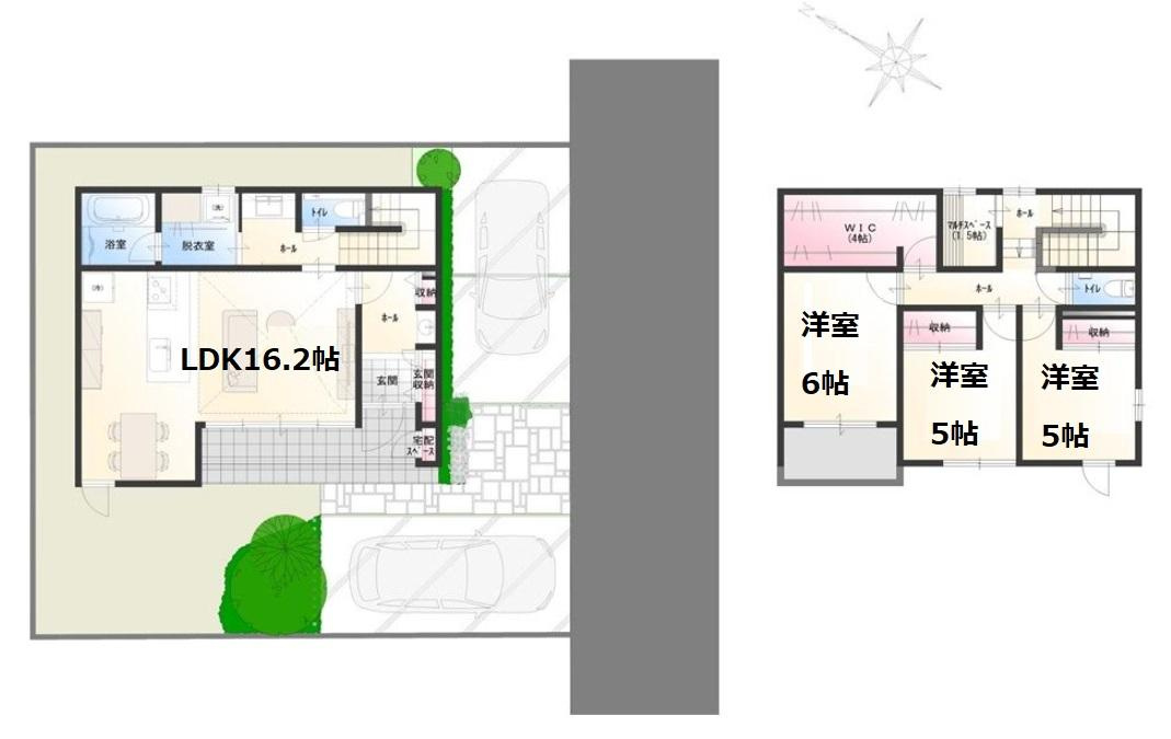 福山市多治米町３丁目の新築一戸建