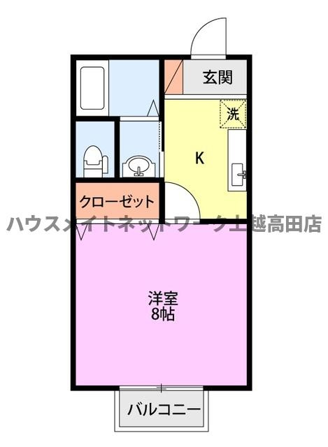 ジョイフルの間取り|間取図