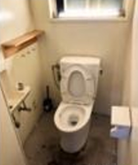 大阪市中央区西心斎橋２丁目の店舗事務所のトイレ