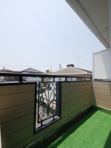 リヴェール豊成第1のバルコニー|※写真は別の部屋のものです。