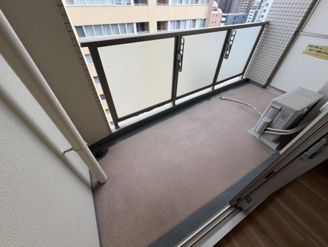 ノステルコート夕陽丘のバルコニー