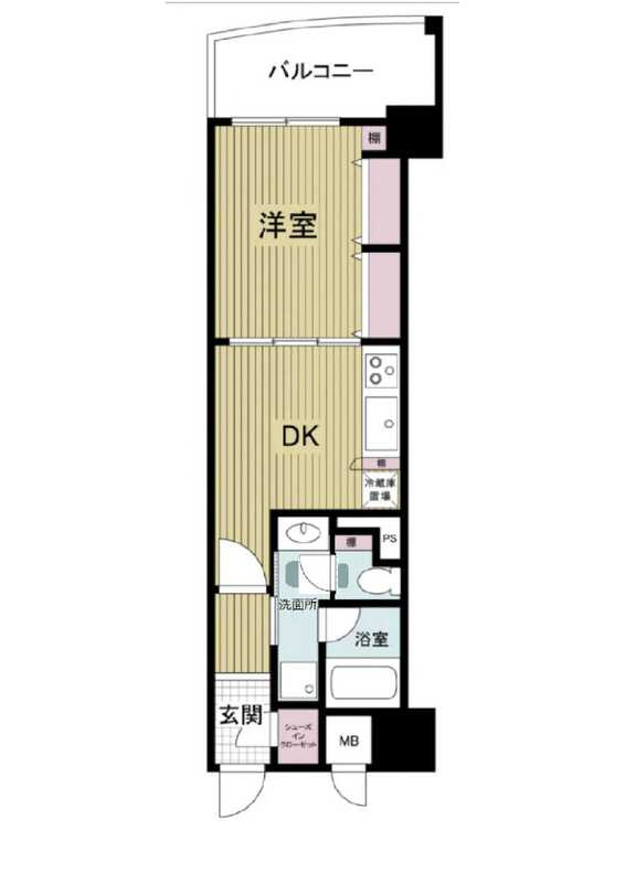 ノステルコート夕陽丘の間取り