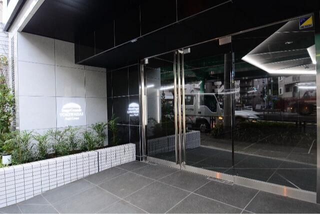 ステージグランデときわ台アジールコートのエントランス