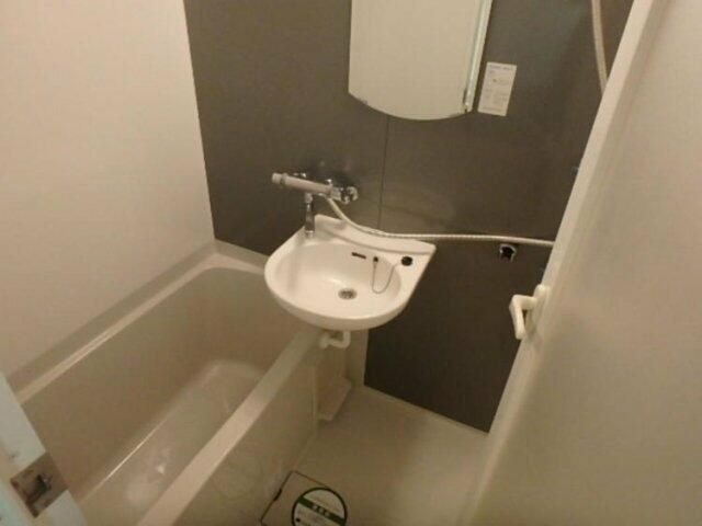 ルーブル飯田橋の浴室