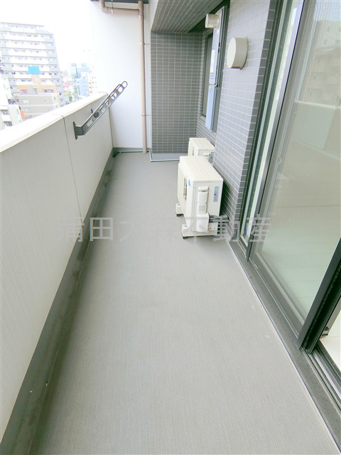 ステージグランデ蒲田アジールコートのバルコニー