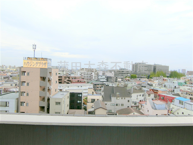 ステージグランデ蒲田アジールコートの展望|遮るものが無いご覧の展望！