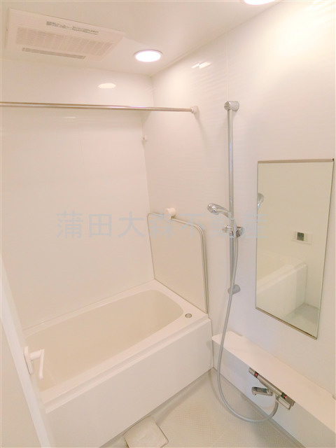 ステージグランデ蒲田アジールコートの浴室|追焚と浴室乾燥機付きのお風呂