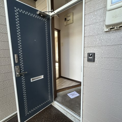 シオンハイツⅠの玄関