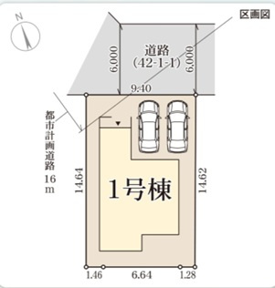 【区画図】 | リーブルガーデン姫路市広畑区則直３期 | 区画図