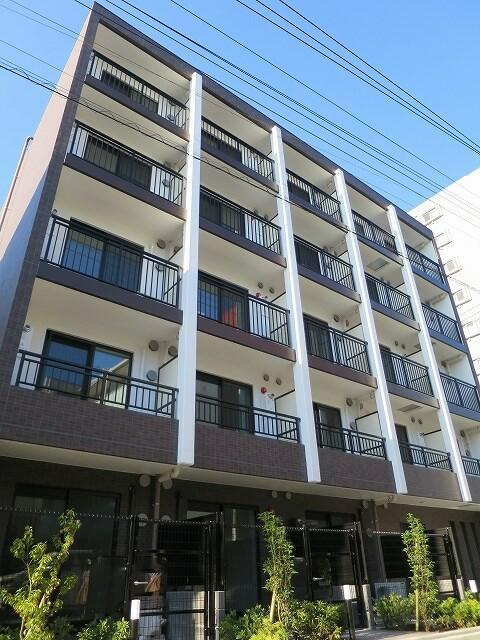 ハーモニーレジデンス東京サウスゲートの外観|５階建ての最上階です