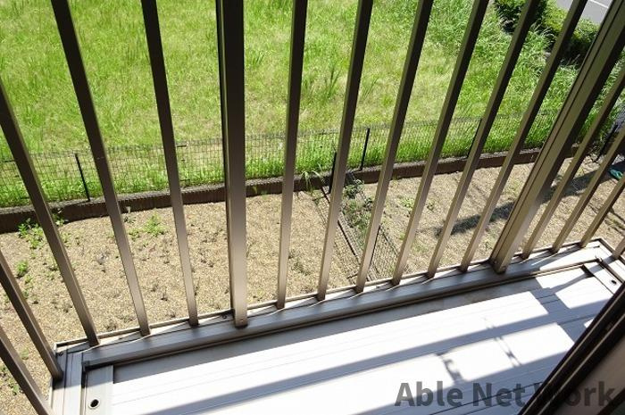 ラルジュ Dのバルコニー|日当たりの良いバルコニー