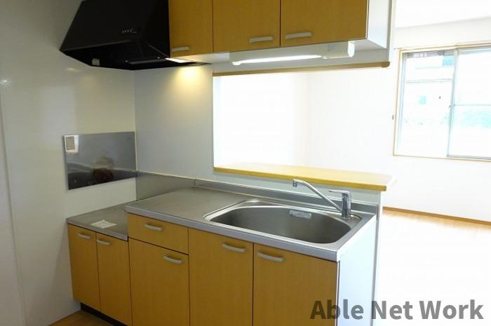 ラルジュ Dのキッチン|人気のカウンターキッチン