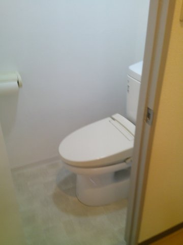 大阪市中央区上汐１丁目の賃貸マンションのトイレ