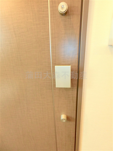 フレンシア蒲田の玄関