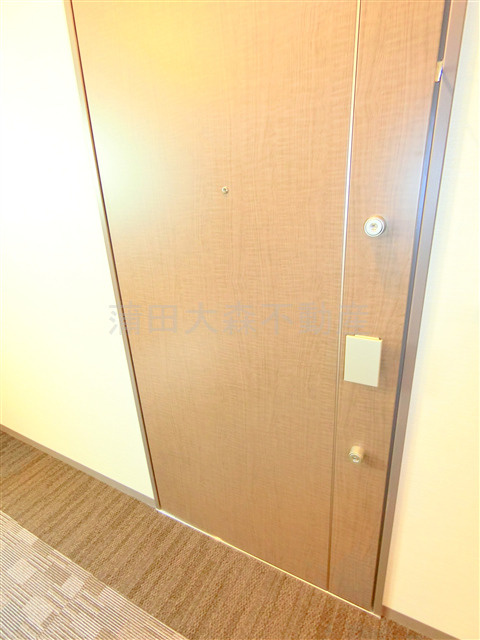 フレンシア蒲田の玄関