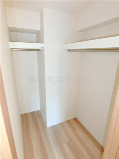 フレンシア蒲田の収納|収納　ウォークインクローゼット