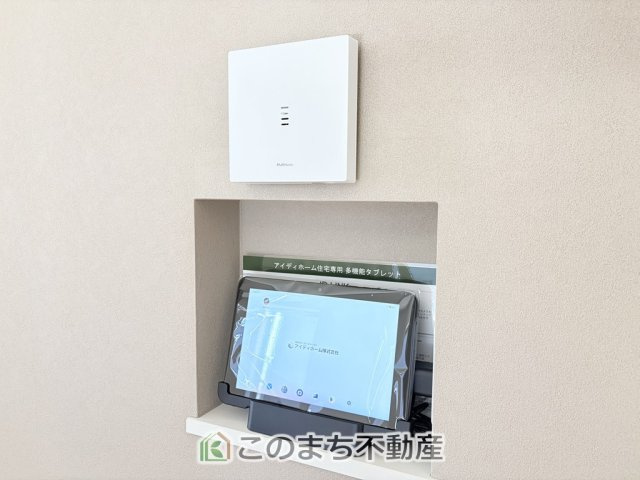 リナージュ那須塩原市豊浦南町25-1期の設備|モニタ付きインターホンで防犯面もしっかり安心♪