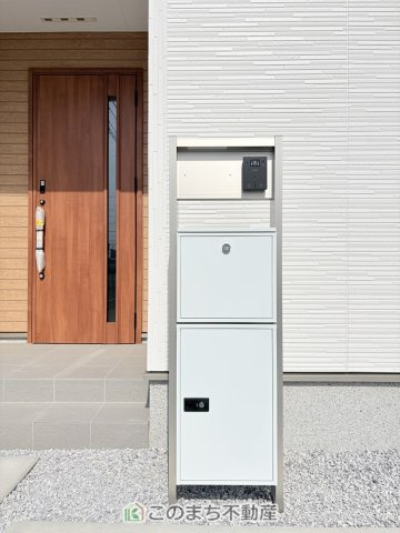リナージュ那須塩原市豊浦南町25-1期の設備|玄関周りは家の顔！スタイリッシュな玄関が特徴です！