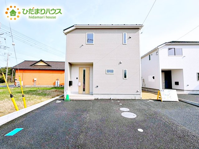 【外観】 | 神栖市波崎第5　新築戸建　1号棟 | 日当たり良好の物件です！