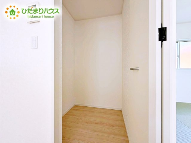 【収納】 | 神栖市波崎第5　新築戸建　1号棟 | パントリー完備で散らかりがちなキッチン回りもラクラクお片付けできちゃいます！(*^-^*)