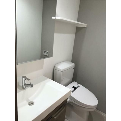 【洗面所】 | メイクスデザイン門前仲町リバープレイス