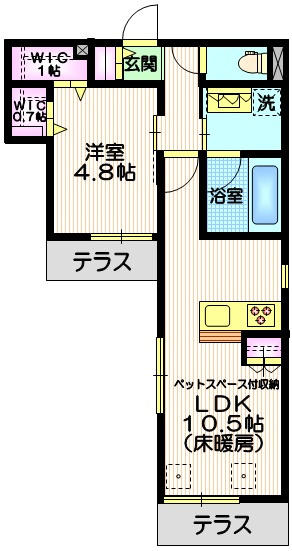ＮＯＶＡ　ＳＡＵＤＡＤＥの間取り