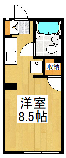 グランドヒル岡上Bの間取り
