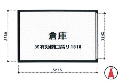 西浅田2丁目貸倉庫の間取り
