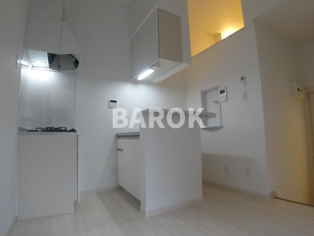 福岡市博多区美野島２丁目のアパートのキッチン