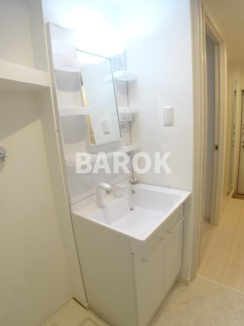 福岡市博多区美野島２丁目のアパートの洗面所