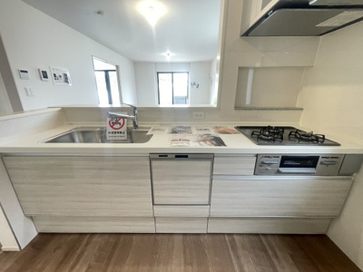 【キッチン】 | 沖縄市泡瀬（全3棟） | ※同仕様写真です　ビルトイン食洗器付き♪