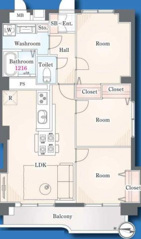 三鷹市下連雀９丁目の中古マンション