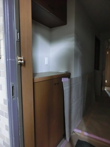 ライオンズガーデン川越の玄関