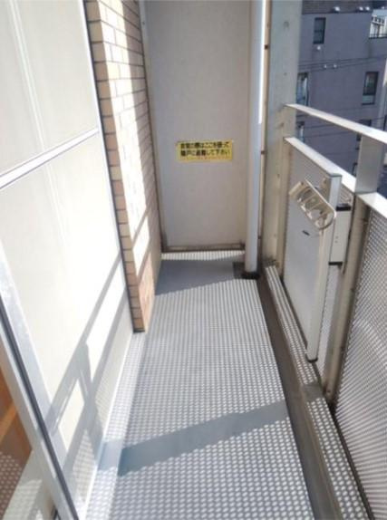 ルモンピエール新大塚のバルコニー