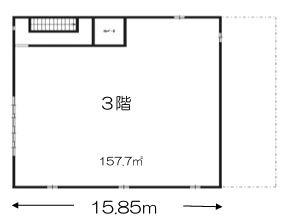 マキノ商事配送センターの間取り