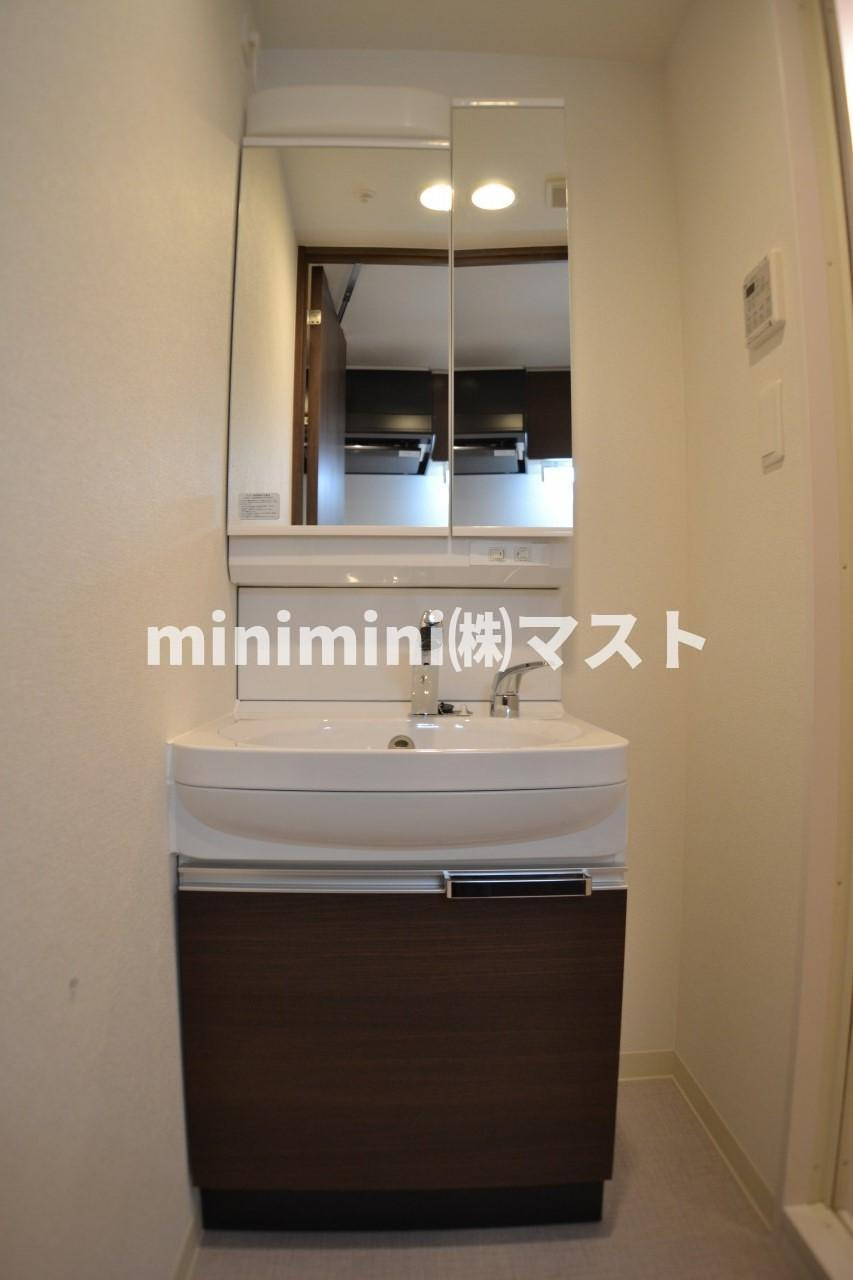 プレサンス上町台夕陽丘の洗面所