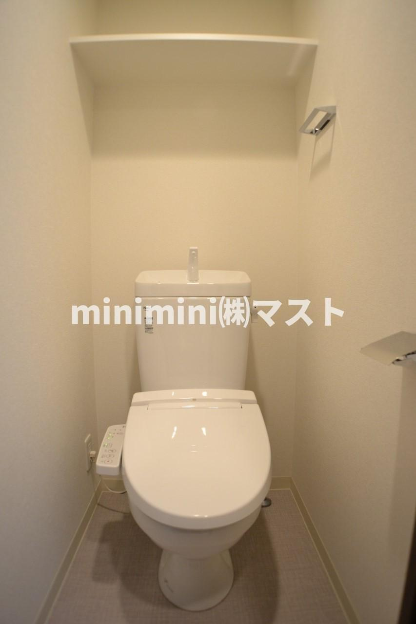 プレサンス上町台夕陽丘のトイレ