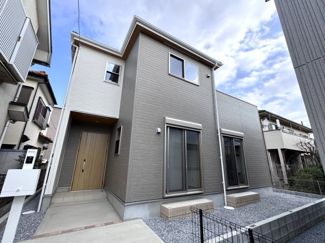 松戸市六高台２丁目新築戸建【六実第三小学校：10分】の外観|完成済み内覧可能です！！
