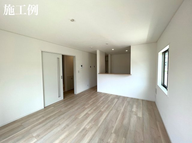 【居間・リビング】 | 山北町向原　新築戸建て　御殿場線「東山北駅」徒歩8分