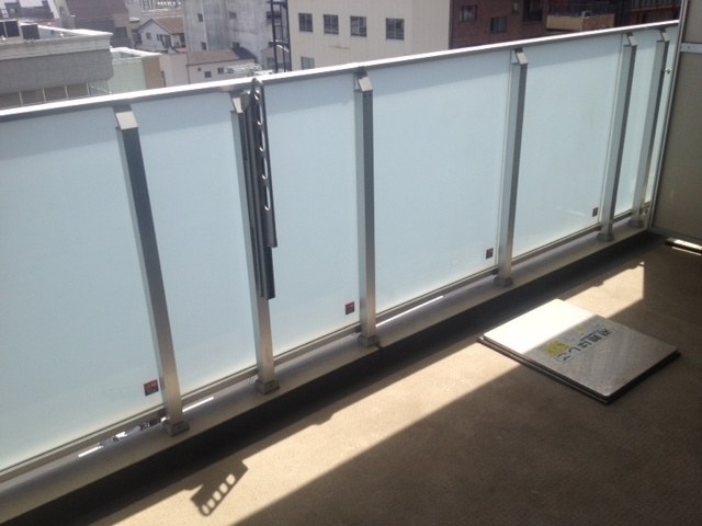 クレヴィア森下駅前のバルコニー